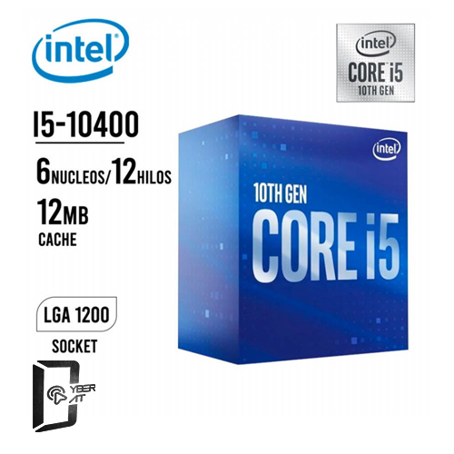 PROCESADOR INTEL CORE I5-10400 2.90GHZ / 4.3 GHZ TURBO