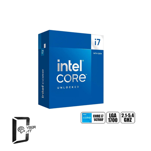 PROCESADOR INTEL CORE I7-14700F CACHE 33 HASTA 5.4 GHZ. LGA 1700
